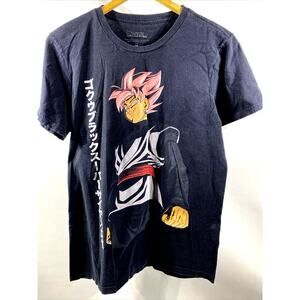 Dragon Ball Z Super Goku Black Graphic T-Shirt Men’s Medium 38-40
